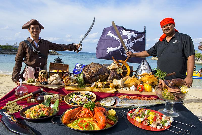 新パーティープラン「パイレーツビーチパーティ」豪快に飲んで、食べて、仲間の結束を誓う海賊たちの宴